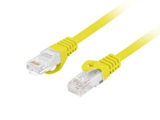 Patchcord Lanberg UTP kat.6 5m LSZH CU fluke passed żółty