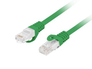 Patchcord Lanberg UTP kat.6 1,5m LSZH CU fluke passed zielony