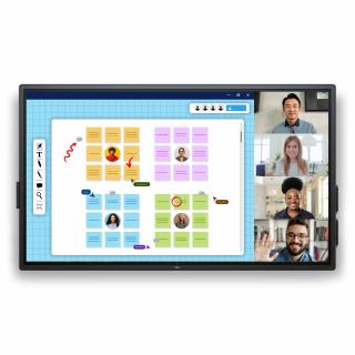 Monitor Dell 75" Pro 75 Plus 4K P7525QT (210-BQZX) IPS 60Hz 2xHDMI DP 8xUSB RJ-45 RS232 głośniki