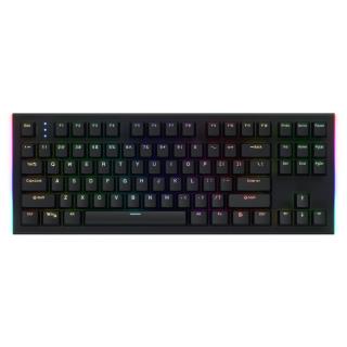 Klawiatura przewodowa Hator GRAVITY X TKL HTK550 MECHANICZNA podświetlana RGB gaming  Aurum Orange Linear czarna