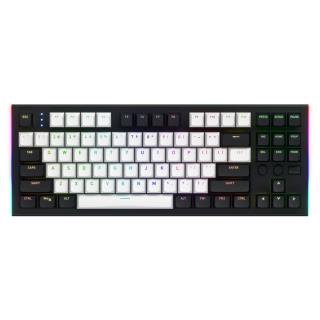 Klawiatura przewodowa Hator GRAVITY TKL HTK560 MECHANICZNA podświetlana RGB gaming  Aurum Orange Linear czarna