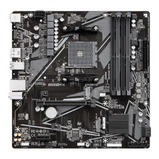 Płyta Gigabyte B550M K /AMD B550/DDR4/SATA3/M.2/USB3.0/PCIe4.0/AM4/mATX