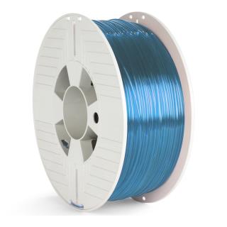Filament do drukarek 3D Verbatim PET-G 1,75 mm 1kg niebieski transparentny