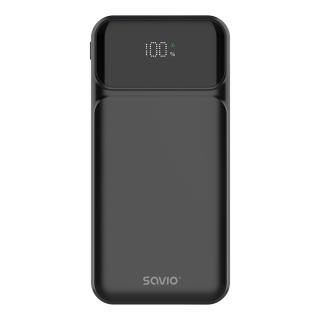 Powerbank SAVIO BA-08 10000mAh Czarny