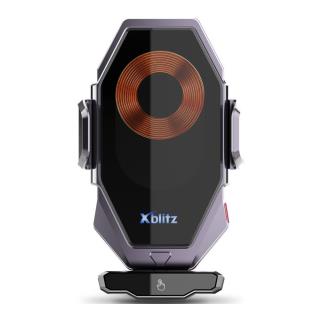 Uchwyt samochodowy z ładowaniem przewodowym i bezprzewodowym Xblitz FX8 ELEGANCE