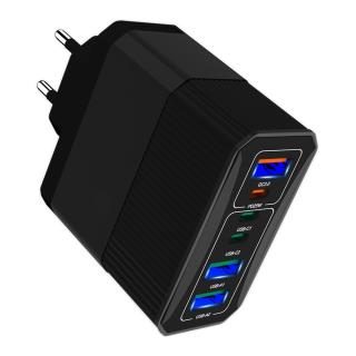 Ładowarka sieciowa Msonic MY6646K PD/QC 3.0 3xUSB-C i 3xUSB