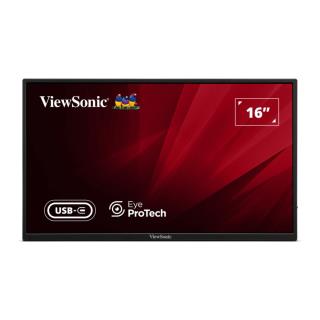 Monitor ViewSonic 16" VA1650 IPS FHD 60Hz HDMI 2xUSB-C głośniki