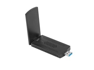 Karta sieciowa bezprzewodowa WIFI Lanberg USB 3.0 AX3000 Tri-band 2 wewnętrzne anteny