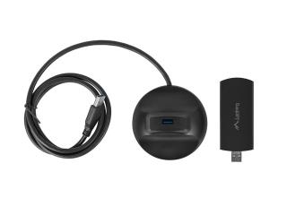 Karta sieciowa bezprzewodowa WIFI Lanberg USB 3.0 AX3000 Tri-band 2 wewnętrzne anteny