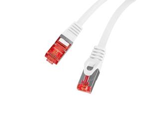Patchcord Lanberg S/FTP kat.6 15m LSZH CU fluke passed biały