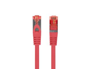 Patchcord Lanberg S/FTP kat.6 15m LSZH CU fluke passed czerwony