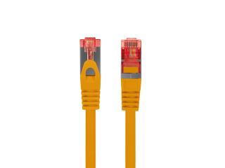 Patchcord Lanberg S/FTP kat.6 15m LSZH CU fluke passed pomarańczowy