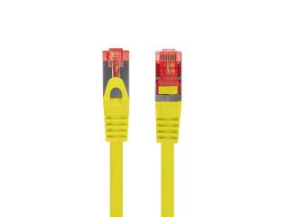 Patchcord Lanberg S/FTP kat.6 15m LSZH CU fluke passed żółty