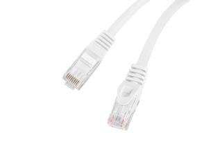 Patchcord Lanberg UTP kat.6 15m LSZH CU fluke passed biały