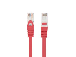 Patchcord Lanberg UTP kat.6 15m LSZH CU fluke passed czerwony