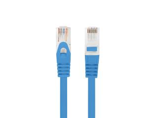 Patchcord Lanberg UTP kat.6 15m LSZH CU fluke passed niebieski
