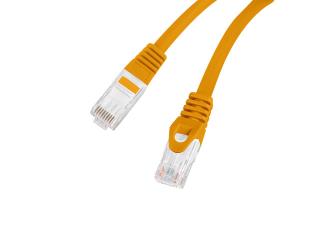 Patchcord Lanberg UTP kat.6 15m LSZH CU fluke passed pomarańczowy