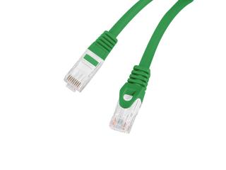 Patchcord Lanberg UTP kat.6 15m LSZH CU fluke passed zielony