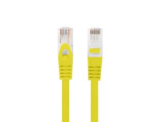 Patchcord Lanberg UTP kat.6 15m LSZH CU fluke passed żółty