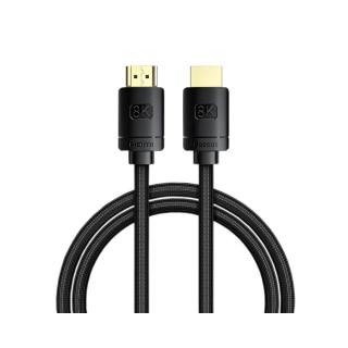 Kabel HDMI - HDMI 2.1, 8K 60Hz, 3D, HDR, 48Gbps Baseus High Definition Series CAKGQ-J01 1m