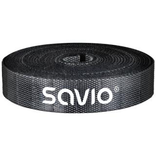 Organizer na kable Savio OC-06 Taśma, Rzep, 14mm szerokości, 5m