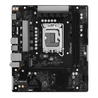 Płyta ASRock H810M-H /H810/DDR5/SATA3/M.2/USB3.0/PCIe4.0/s.1851/mATX