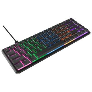Klawiatura przewodowa Rampage REBEL-BLACKBS gamingowa mechaniczna Rainbow Light, niski profil