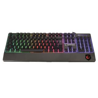 Klawiatura przewodowa Rampage KB-R34 gamingowa hybrydowa podświetlana Rainbow Light