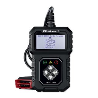Tester cyfrowy Qoltec diagnostyczny ProLine | OBDII EOBD | 8V-25V | Dual system