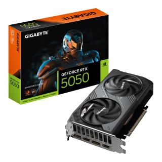 Karta VGA Gigabyte GeForce RTX 5050 WINDFORCE OC 8G 8GB GDDR6 128bit 2xHDMI+2xDP PCIe5.0