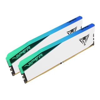 Pamięć DDR5 Patriot Viper Elite 5 RGB White 48GB (2x24GB) 6000 MHz CL42 1,35V AMD EXPO Intel XMP 3.0