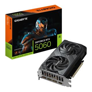 Karta VGA Gigabyte GeForce RTX 5060 WINDFORCE MAX OC 8G 8GB GDDR7 128bit HDMI+3xDP PCIe5.0