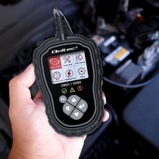 Tester cyfrowy Qoltec diagnostyczny ProLine | OBDII EOBD | 8V-25V | Dual system