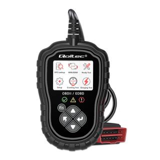 Tester cyfrowy Qoltec diagnostyczny ProLine | OBDII EOBD | 8V-25V | Dual system