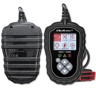 Tester cyfrowy Qoltec diagnostyczny ProLine | OBDII EOBD | 8V-25V | Dual system