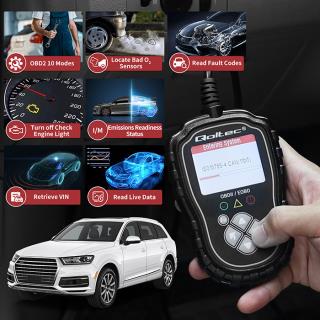 Tester cyfrowy Qoltec diagnostyczny ProLine | OBDII EOBD | 8V-25V | Dual system