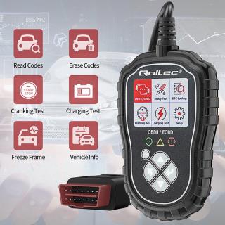 Tester cyfrowy Qoltec diagnostyczny ProLine | OBDII EOBD | 8V-25V | Dual system