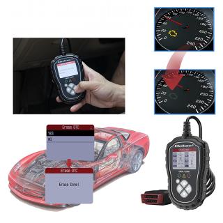 Tester cyfrowy Qoltec diagnostyczny ProLine | OBDII EOBD | 8V-25V | Dual system