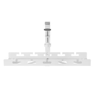 Organizer podbiurkowy na kable Maclean MC-105 W, max. obciążenie 5kg, biały