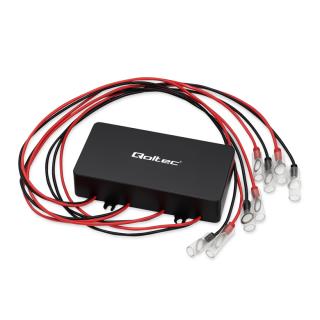 Balanser napięcia Qoltec 48V do akumulatorów 4x12V | 10A | LiFePO4 AGM GEL