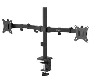 Uchwyt biurkowy na monitory SAVIO UM-03, 17’’ - 32’’, 2x 2-9 kg