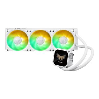 Chłodzenie wodne Asus TUF GAMING LC III 360 ARGB LCD WHITE EDITION 3x120mm