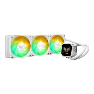 Chłodzenie wodne Asus TUF GAMING LC III 360 ARGB LCD WHITE EDITION 3x120mm