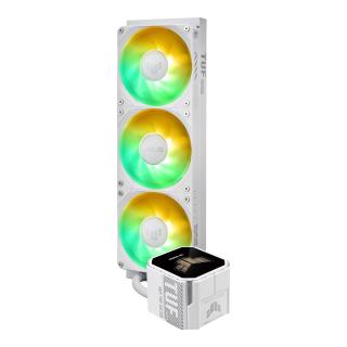 Chłodzenie wodne Asus TUF GAMING LC III 360 ARGB LCD WHITE EDITION 3x120mm