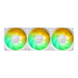 Chłodzenie wodne Asus TUF GAMING LC III 360 ARGB LCD WHITE EDITION 3x120mm