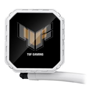 Chłodzenie wodne Asus TUF GAMING LC III 360 ARGB LCD WHITE EDITION 3x120mm
