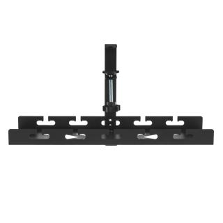 Organizer podbiurkowy na kable Maclean MC-105 B, max. obciążenie 5kg, czarny