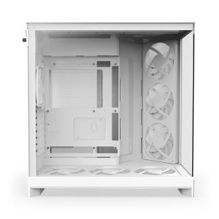 Obudowa NZXT H9 Flow RGB+ (2025) Midi Tower z oknem biała