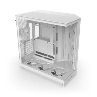 Obudowa NZXT H9 Flow RGB+ (2025) Midi Tower z oknem biała