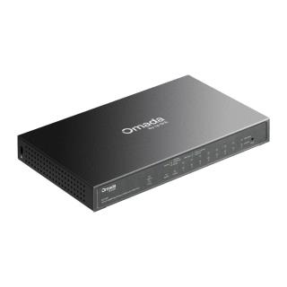 Switch zarządzalny TP-Link Omada ES210GP 8xGbE PoE+ 1xGbE 1xSFP/RJ45 Combo